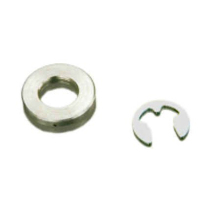 Ring en snapring voor kettingspanner